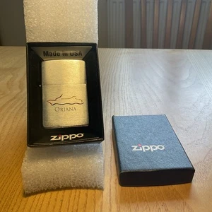 1995 ZIPPO LIGHTER, 'ORIANA'', P&O CRUISE SHIP, UNUSED & BOXED - Picture 1 of 13