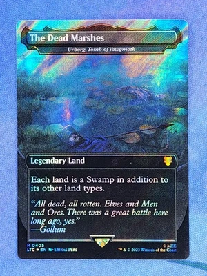 1x SURGE FOIL The Dead Marshes, NM, LTC, Magic: the Gathering, MtG - Image 1 of 2