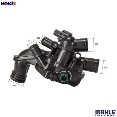 THERMOSTAT COOLANT TM 56 105 FOR PEUGEOT PARTNER/TEPEE/Box/Body/MPV 2008/I/SUV - Image 1 of 4