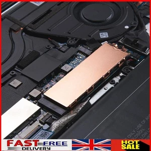 Copper M.2 Heatsink 2280 SSD Copper Cooler Solid State Disk Radiator - Afbeelding 1 van 9