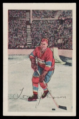 Parkhurst EX+ 1952-53 Tom Johnson Montreal Canadiens #9 Foto 1 de 2