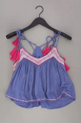 ✨ Glamorous Top per le signore taglia 38, M blu di viscosa ✨ - Imagen 1 de 4