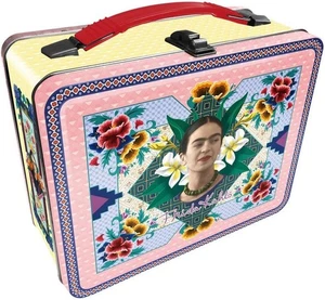 Caja divertida Frida Kahlo Tin Gen 2 ~ Caja de almuerzo ~ Multicolor - Imagen 1 de 15