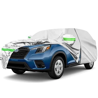 For Subaru Forester 2009-2025 Waterproof Car Cover, All Weather, Zipper Door - Изображение 1 из 4