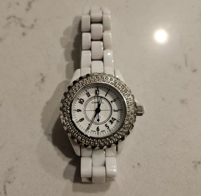 Женские часы Chanel J12 WDiamond - белые ЧИТАЙТЕ ОПИСАНИЕ!! - Изображение 1 из 4