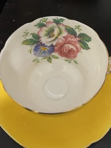 Paragon Double Warrant Cabbage Rose Teacup Saucer Set - Picture 1 of 12