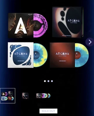 Arcane (League of Legends) Season 1 and 2 - Limited Bundle Vinyl Box Set IN HAND - Image 1 of 2