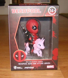 Marvel Comics: Mini Egg Attack - Deadpool Pony (MEA-004) Beast Kingdom, Unicorn - Picture 1 of 7