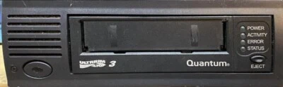 Q1545A QUANTUM ULTRIUM LTO3 External SCSI Tape Drive, TERMINATOR AND TC-L32AX - Image 1 of 2