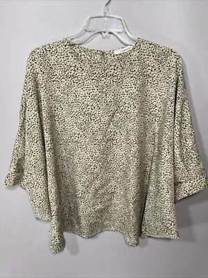 Camicetta piccola Caramela donna grande vestibilità oversize leopardata ghepardo stampa animalier donna - Immagine 1 di 4
