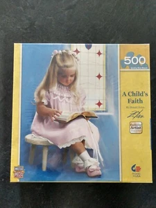 NEW! SEALED! A Child's Faith 500 Piece Puzzle Masterpieces Zolan - Picture 1 of 6