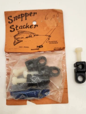 Vintage Snapper Stacker Downrigger Releases Adams Basin NY. Salmon Trout Fishing - Image 1 of 3