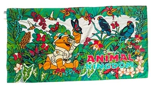 NEW Disney Exclusive Animal Kingdom Winnie Pooh Beach Towel 64”x34" 100% Cotton - Picture 1 of 4