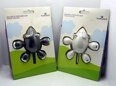 PRESA MULTIPLA HUB USB TOPOLINO 4 PORTE - Immagine 1 di 2