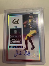 Jared Goff Signed Contenders RC College Draft Picks Bowl Ticket 05/99