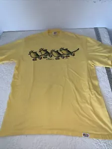 B KLIBAN CAT 70s T-Shirt Vintage 1975 Crazy Shirts Single Stitch Hawaii RARE XL - Picture 1 of 10