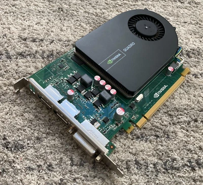 Nvidia Quadro 2000, GF106,  1GB DDR5, PCIe 2.0  x16, 2x DisplayPort, 1x DVI - Image 1 of 4