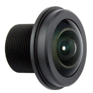 Lente gran angular de 180 grados ojo de pez de 5 megapíxeles 1,56 mm para cámaras IP CCTV - Imagen 1 de 8