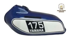 FIT FOR Yamaha DT 175 DT175 Enduro Blue Steel Petrol Tank 1975 to 1977