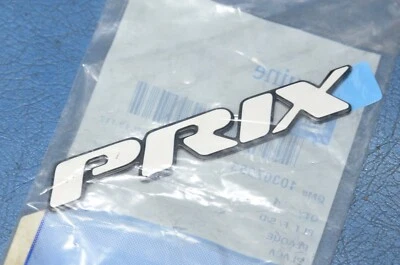 Placa de identificação emblema tampa do porta-malas Pontiac Grand Prix GM 10307353 FABRICANTE DE EQUIPAMENTO ORIGINAL NOVO NA CAIXA 2002-03 - Imagem 1 de 4