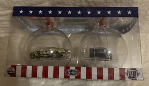 M2 Machines 1969 Ford Mustang NHRA 2 pk Diecast Christmas Ornament 2023 Speed - Picture 1 of 6