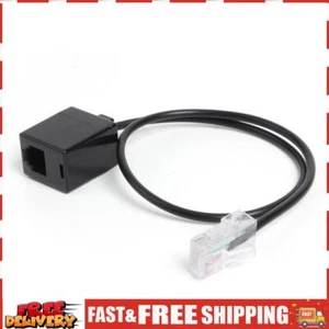 Headset-Adapter-Konverterkabel Ethernet RJ45 8P8C-Stecker auf RJ11 6P4C-Buchse S - Afbeelding 1 van 11