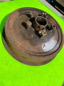 Studebaker brake drum, 11 x 2, front, USED. Item:  16093a - Picture 1 of 1
