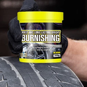 Car Tire Maintenance Paste Tire Shine Wax Polishing Tires Cleaning Coating Paste - Picture 1 of 12
