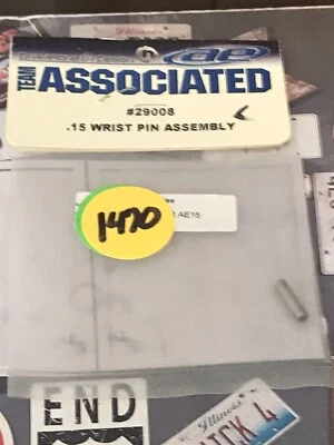 Associated 29008 .15 Engine Wrist Pin NewInPackage USA Shipping - Image 1 of 4