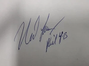 Neil Lomax -Portland State- St Louis Cardinals Autographed Card - Picture 1 of 2