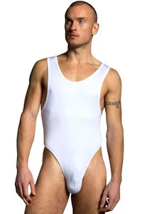Doreanse Herren 5003 weiche Modalschnur Body Unterwäsche All in One schwarz weiß - Bild 1 von 11