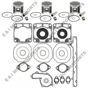 Polaris Ultra SP 680 SPI Pistons Full Gasket Kit Bearings Crank Seals 1996 1997 - Picture 1 of 24