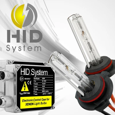 55W HID Xenon Conversion Headlight KIT H7 H8 9005 9006 H4 9003 9004 Hi/Lo Bulbs - Image 1 of 4