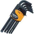 Trusco 12 Piece Precise Metric Standard Hex Key Wrench Set 1.5-10Mm TRR12S