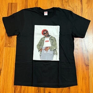 NEU - Supreme FW22 André 3000 Tee Black SZ Large L NY Raekwon Japan NYC Dipset - Bild 1 von 8