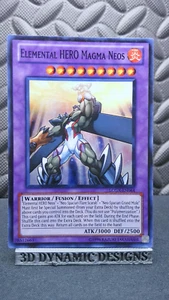 | Yugioh Elemental HERO Magma Neos LCGX-EN064 Super Rare NM- 🔥 | - Picture 1 of 2