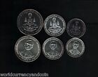 Thailand 150 300 600 Baht 1996 King Bhumibol Silver Coin Rama Vi Complete Set