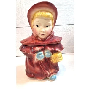 Brush Pottery Red Riding Hood Cookie jar - Picture 1 of 12