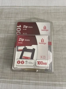 Pack de 3 disques zippés iOmega 100 Mo PC/MAC neufs scellés en usine - Photo 1/2