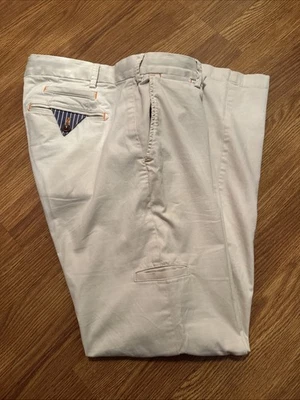 Брюки мужские Robert Graham 31 Kipling покрой на заказ эластичные на пуговицах цвет хаки - Изображение 1 из 4