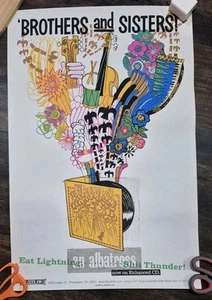 AN ALBATROSS Siebdruck von Seripop Promo Poster Eat Lightning SUPER SELTEN - Bild 1 von 6