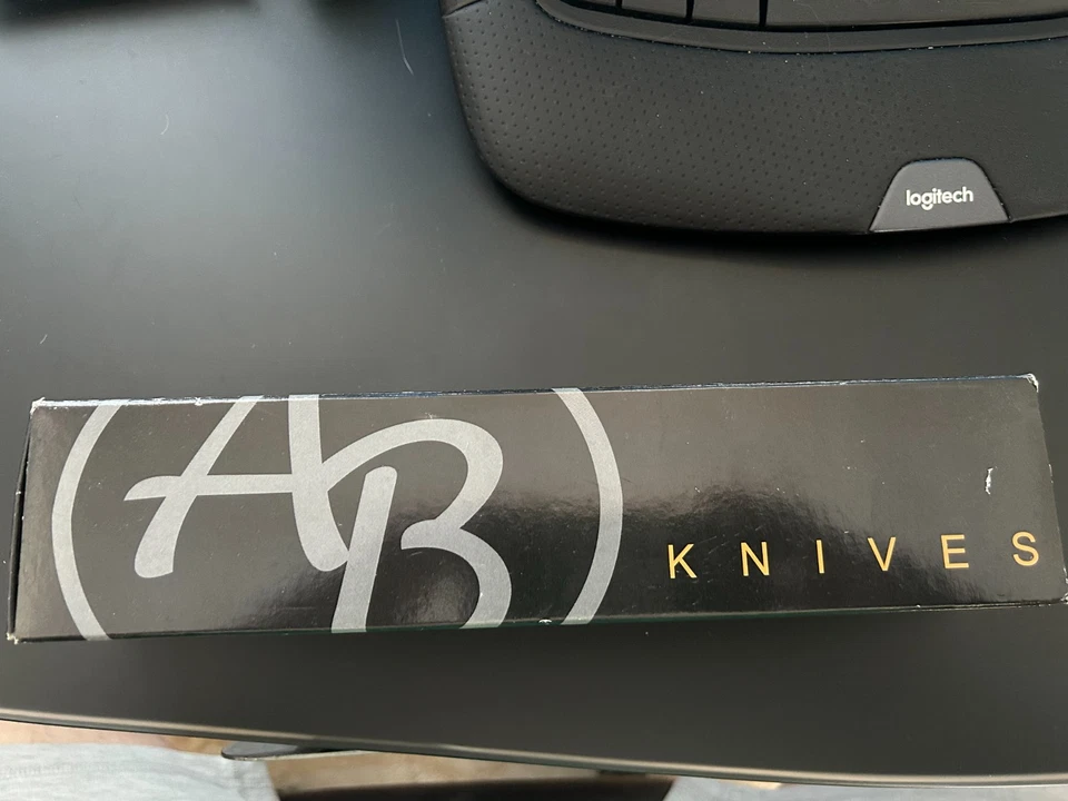 5” BLADE ARNO BERNARD KNIFE, FIX 2232, GIRAFFE BONE HANDLE, NEVER USED - Image 1 of 4