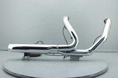 Harley Electra Glide 2020 silenciador de escape cabezal tubo conjunto cromo #4026 Foto 1 de 4