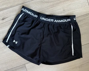 Under Armour Girls Youth Large Black Shorts  - Picture 1 of 5