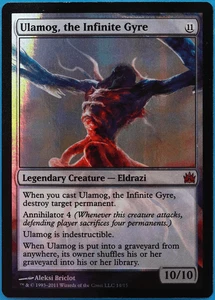 Ulamog, the Infinite Gyre FOIL From the Vault: Legends NM CARD (508066) ABUGames - Picture 1 of 2