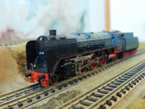 Minitrix 2045 : SONDERMODELL DAMPFLOK BR 01 234 "DR" IN GRAU SPUR N ANALOG - Bild 1 von 17