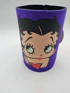 Betty Boop King Features Cartoon Figur CAN KOOZIE 2005 lila neu mit Etikett - Bild 1 von 15