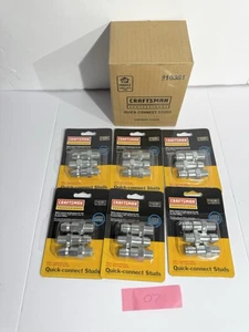 Sears Craftsman Professional Quick Connect Studs 16381 Full Case Of 6 packs - Picture 1 of 1