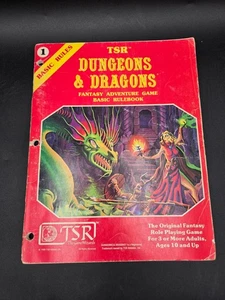 Dungeons & Dragons Basic Rule Book 1 D&D TSR 1980 #2014 - Picture 1 of 4