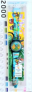 Swatch Watch THE BlG SWELL SURF CITY SKG100 1998 Access Bondi Beach Australia - Picture 1 of 10